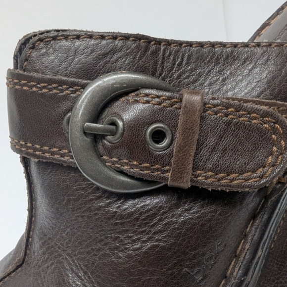 BOC Born size 9 brown leather clogs in excellent condition - Picture 8 of 16